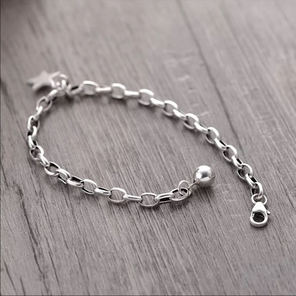 NEW STAR 925 STERLING SILVER BRACELET - Picture 9 of 10